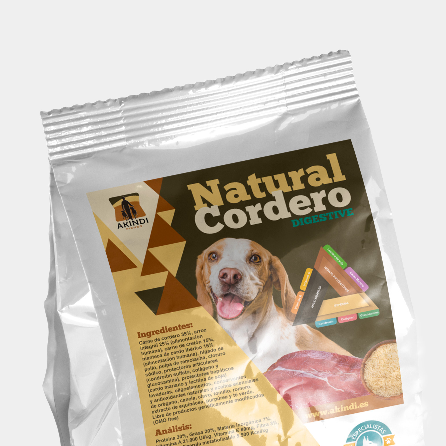 Pienso Natural Cordero: El mejor pienso para perros con problemas digestivos