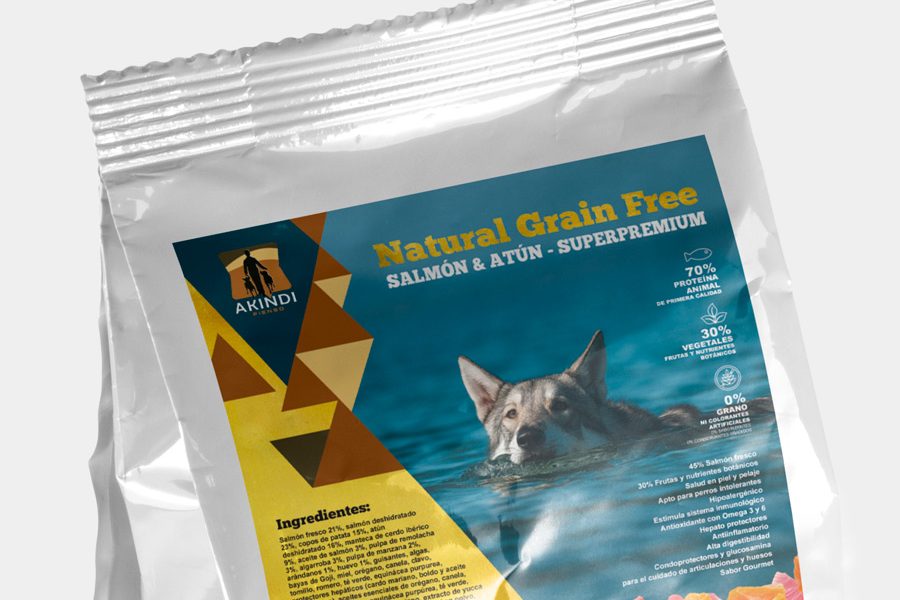 Pienso Natural Grain Free-Salmón & Atún-El mejor pienso para perros alérgicos