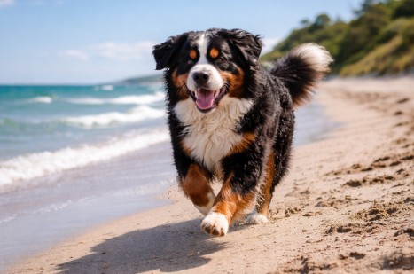 Educación del perro boyero de berna